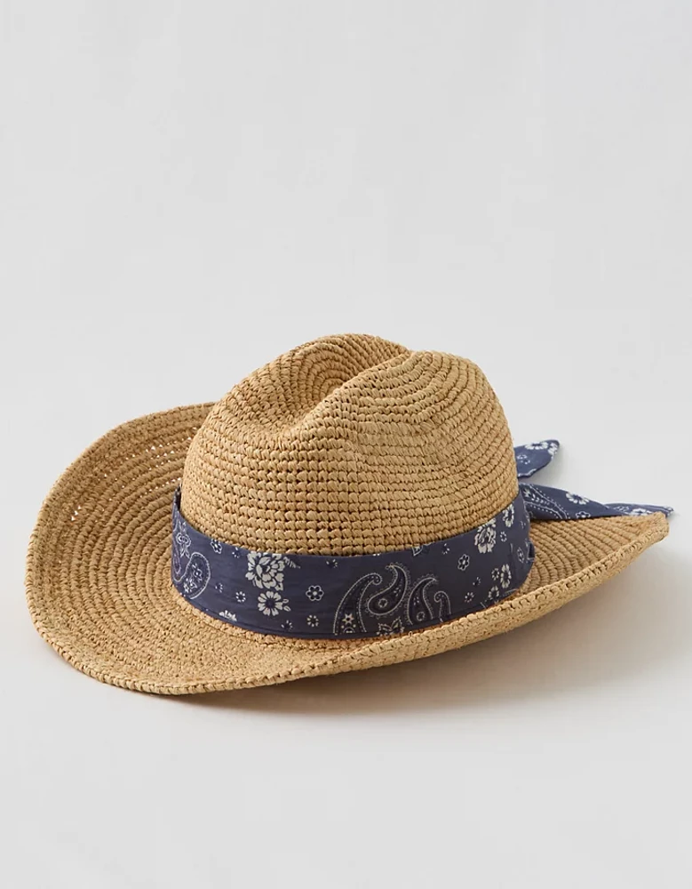 Aerie Straw Cowboy Hat