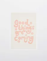 Oh Deer Good Things Are Coming Art Print