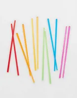 Kikkerland Rainbow Reusable Chopsticks - 6 Pairs