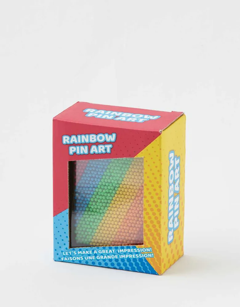 ISCREAM Rainbow Pin Art