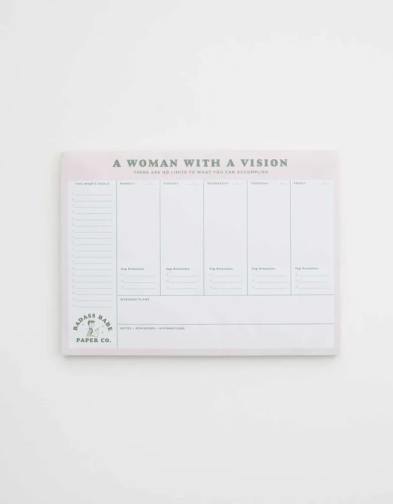 Elum Empowered Plans Mini Desk Blotter