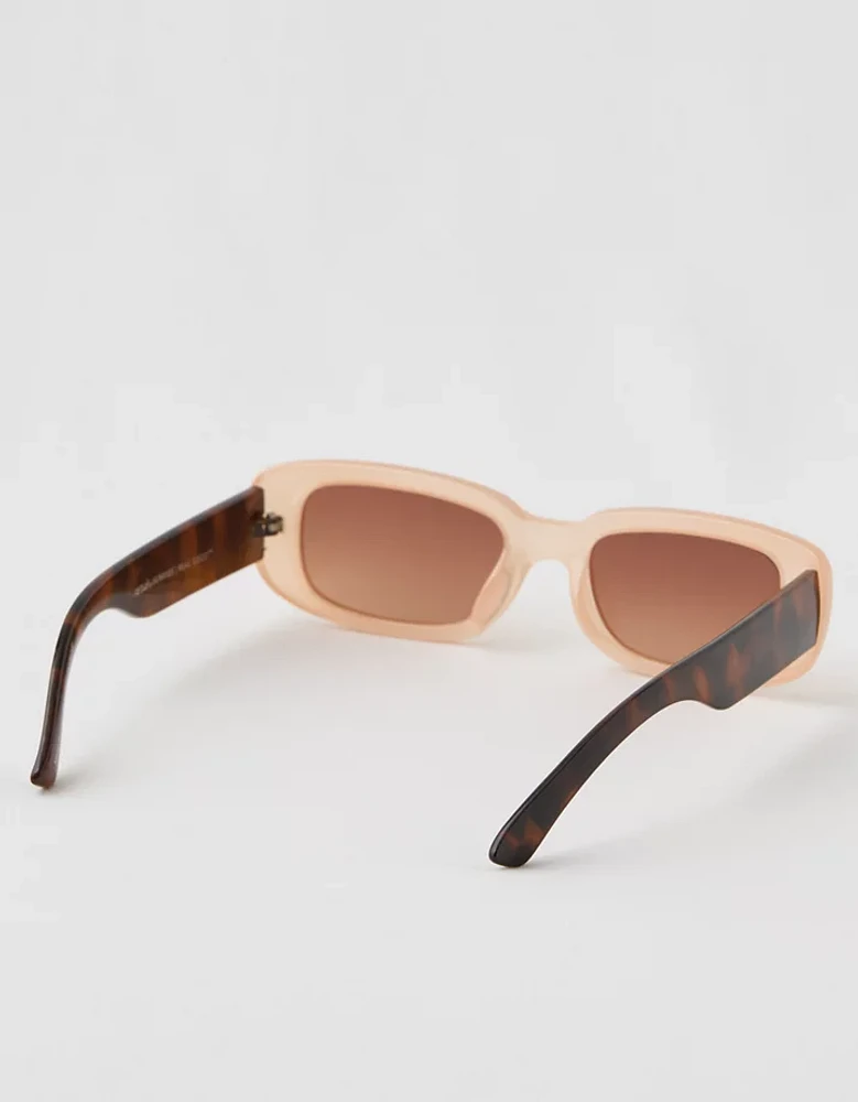 Aerie Mini Dare To Square Sunglasses