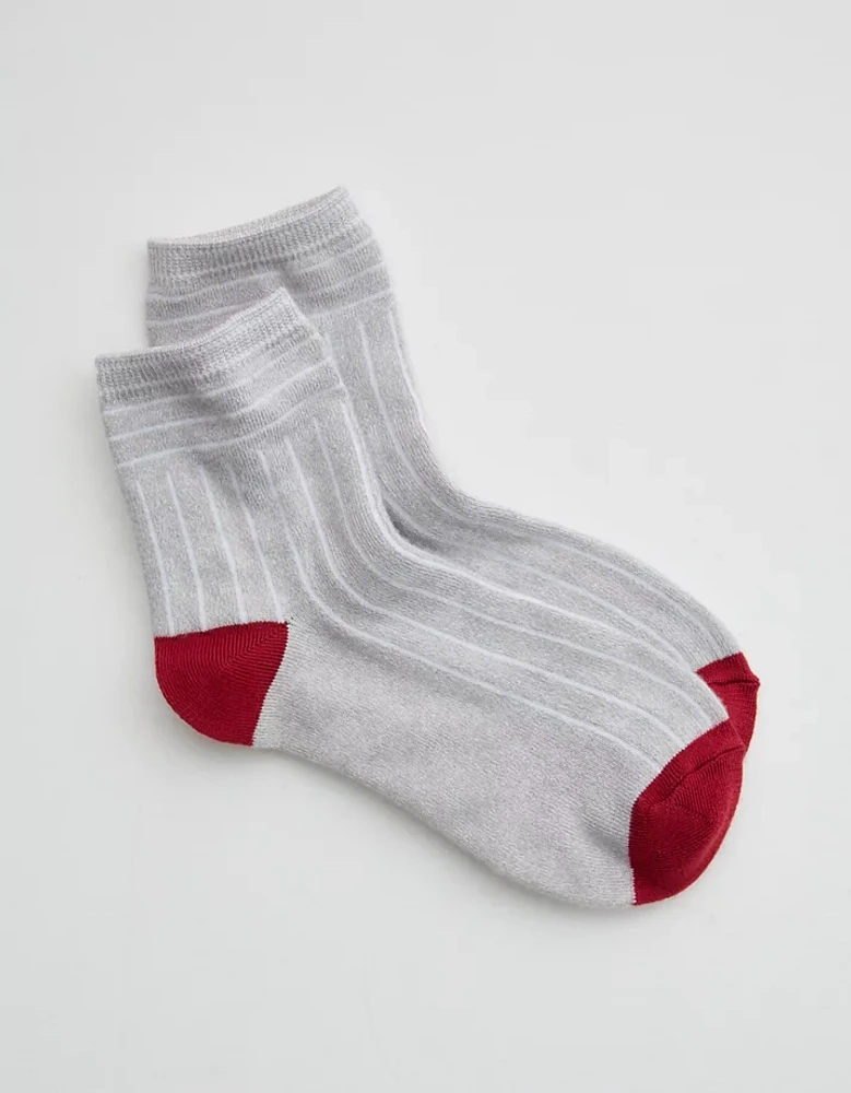 Aerie Contrast Stripe Bobby Socks