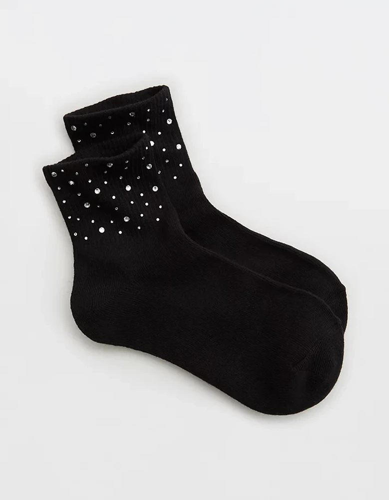 Aerie Embellished Bobby Socks