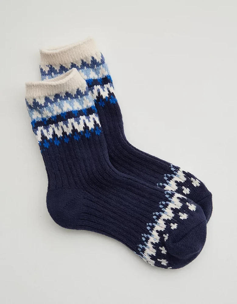 Aerie Fairisle Socks