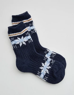 Aerie Fairisle Socks