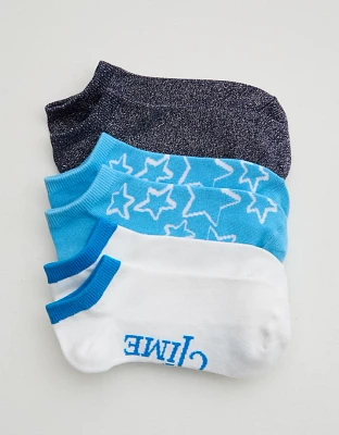 Aerie Ankle Sock 3-Pack