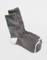 Aerie Ribbed Cotton Crew Socks