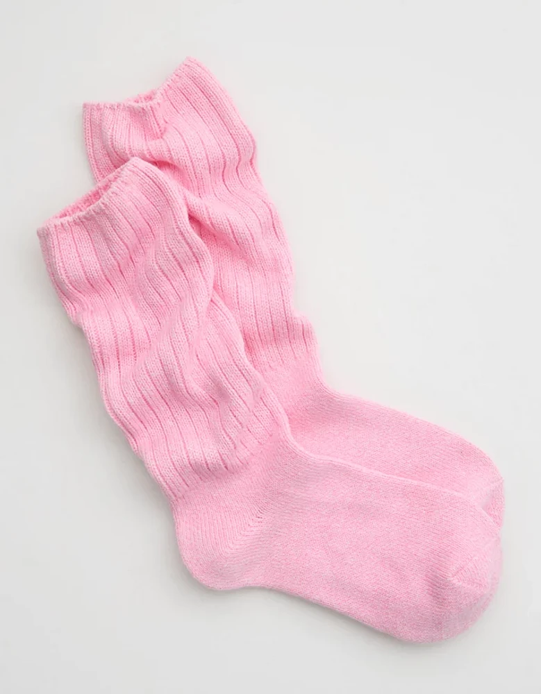 Aerie Marled Slouchy Socks