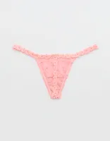 Show Off Daisy Lace String Thong Underwear