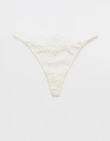 Show Off Embroidery Thong Underwear