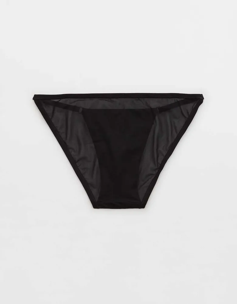 Aerie Lace Applique Bikini Underwear