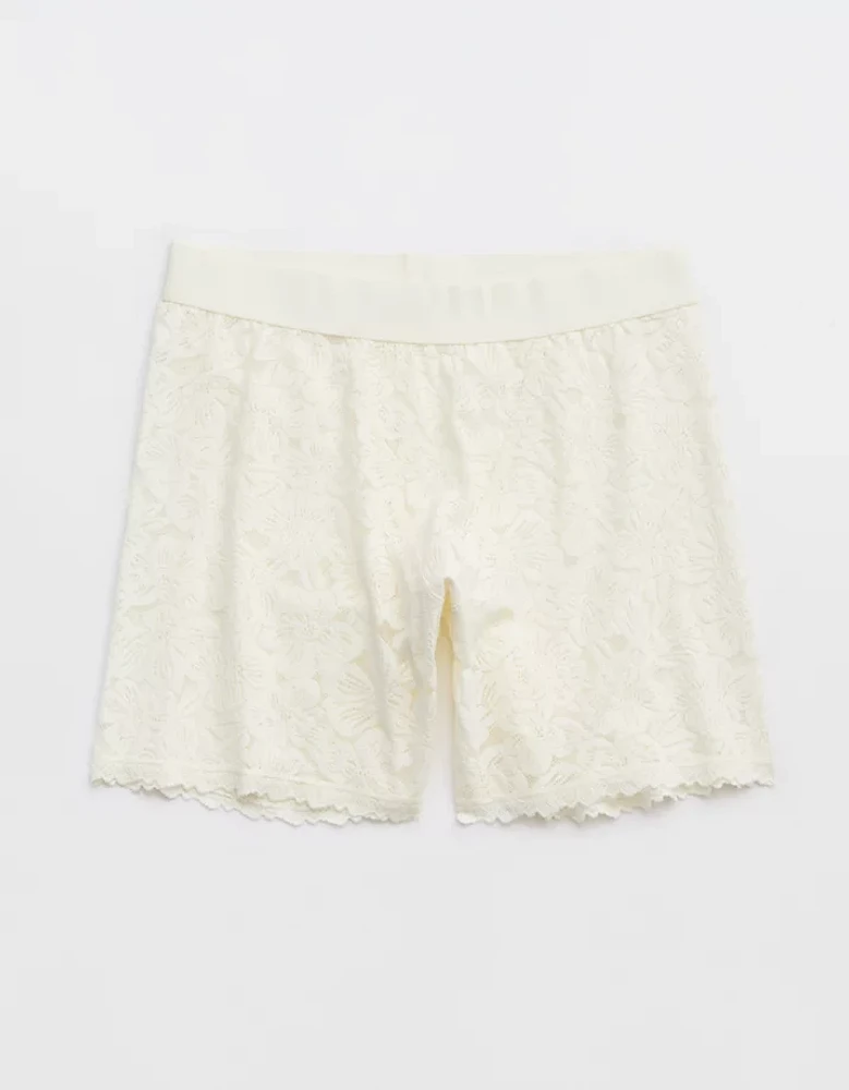 Show Off Rosey Lace Boyshort Underwear