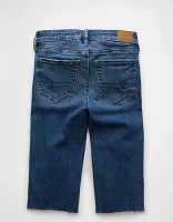 Bermuda seconde peau en denim à taille basse Next Level AE