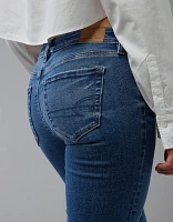 Bermuda seconde peau en denim à taille basse Next Level AE