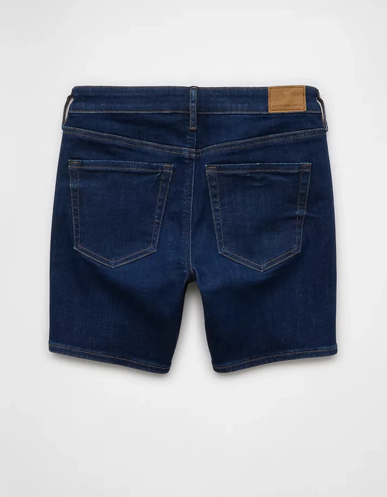 AE Next Level Low-Rise Skinny Bermuda Denim Short