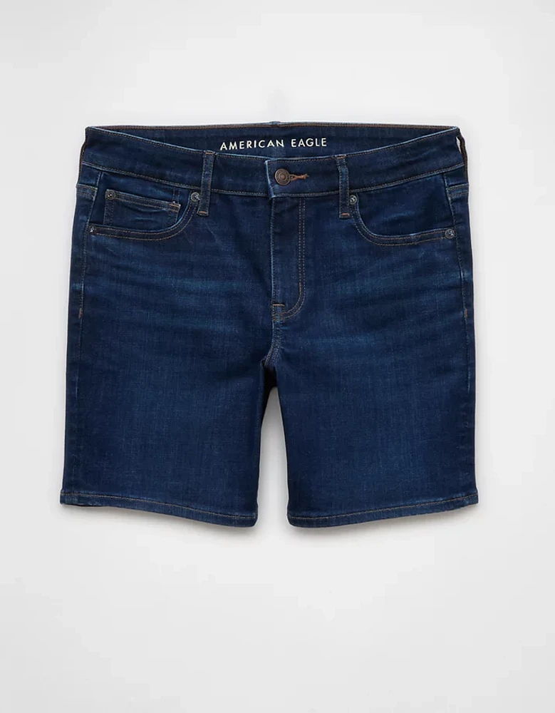 AE Next Level Low-Rise Skinny Bermuda Denim Short