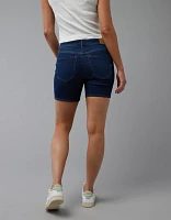 AE Next Level Low-Rise Skinny Bermuda Denim Short