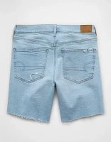 AE Strigid Ripped 8" Perfect Denim Bermuda Short