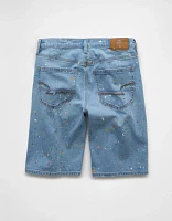 Short en jean Fierté à taille haute denim extensible Dreamy Drape de 11 po AE
