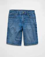 Short en jean à taille haute extensible Drapé de rêve 11 po AE