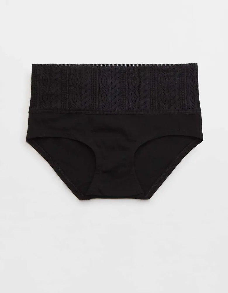 Maidenform Cotton Dream Lace Boyshort Underwear 40859 - Macy's