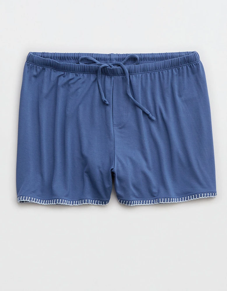 Aerie Real Soft® Blanket Stitch Boxer