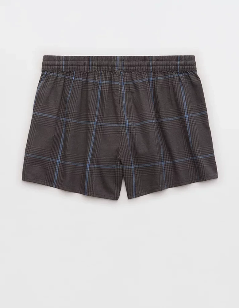 Aerie Off-Duty Flannel Boxer