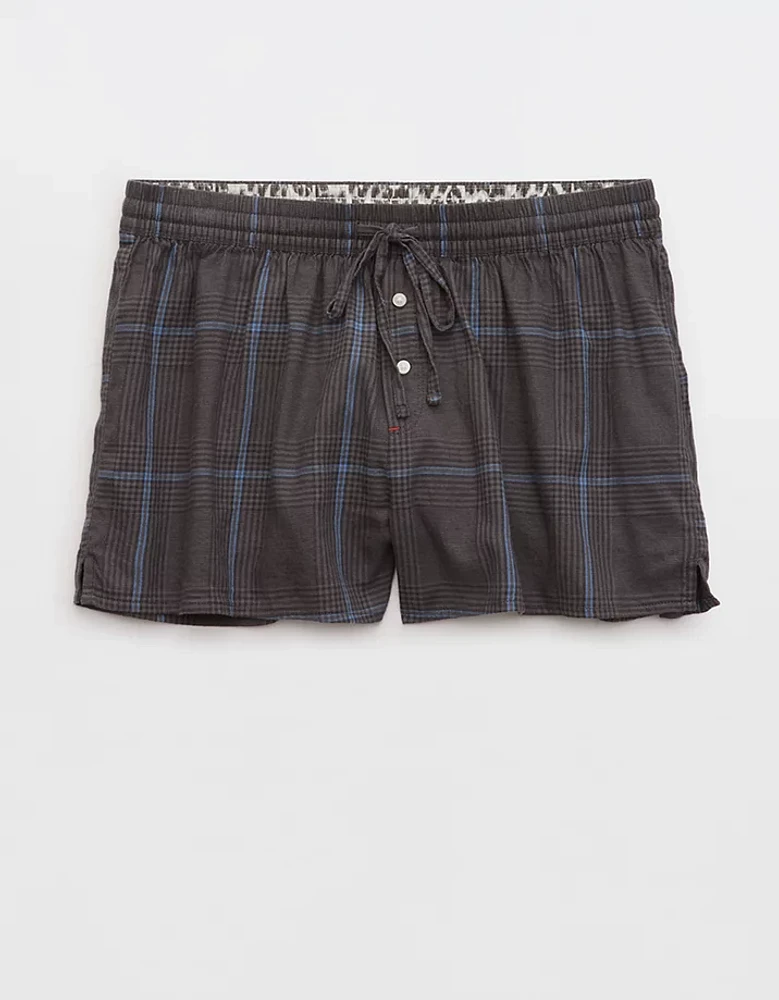 Aerie Off-Duty Flannel Boxer