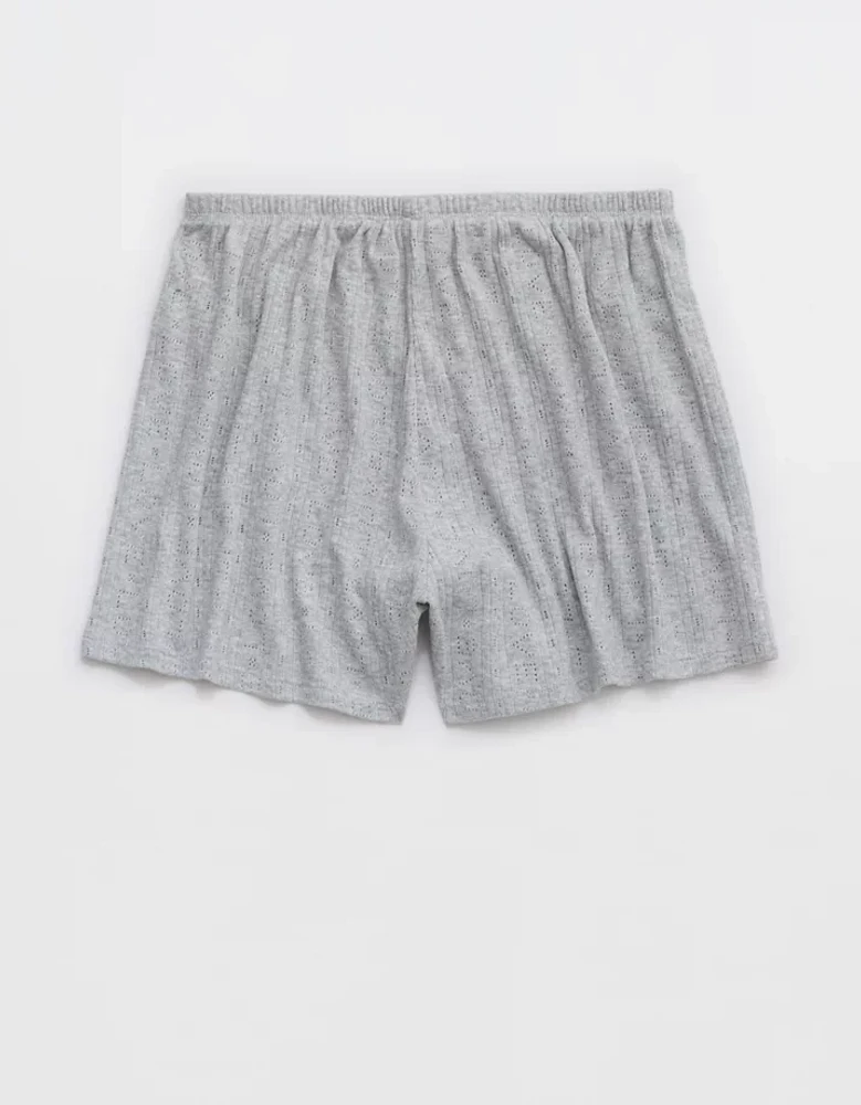 Aerie Off-Duty Pointelle Boxer