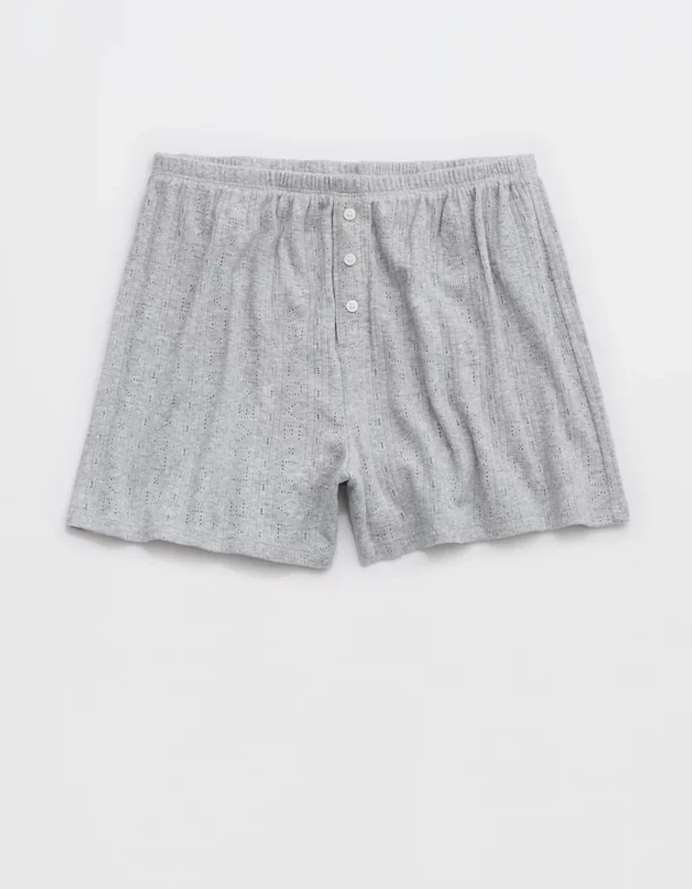 Aerie Off-Duty Pointelle Boxer