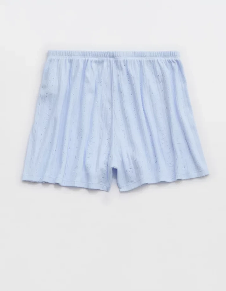 Aerie Off-Duty Pointelle Boxer
