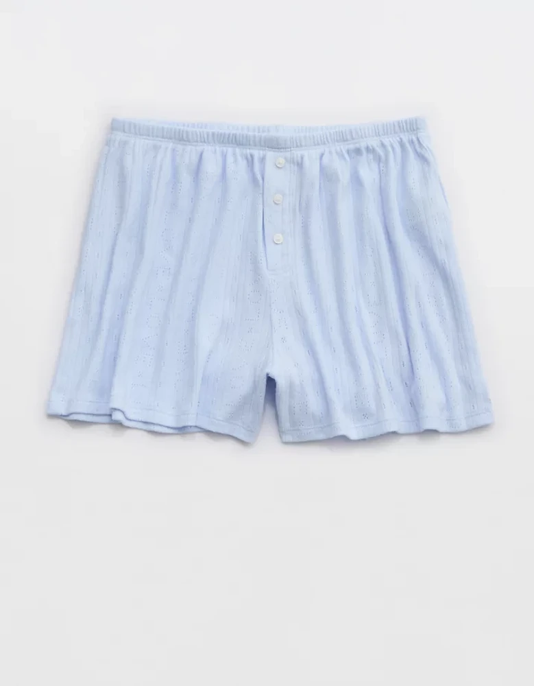 Aerie Off-Duty Pointelle Boxer