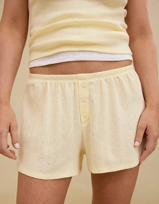 Aerie Off-Duty Pointelle Boxer