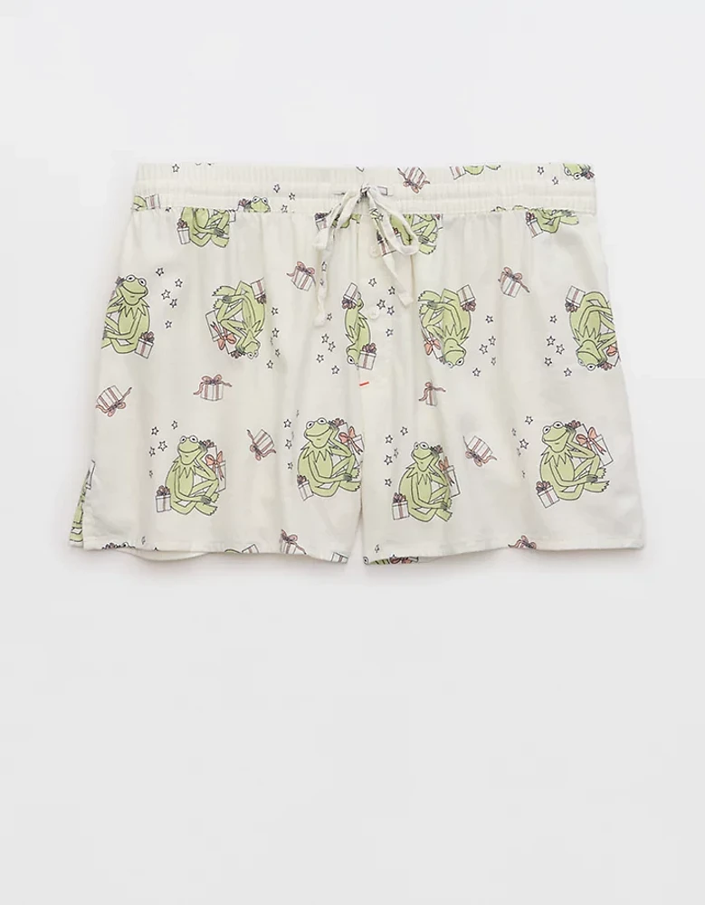 Aerie Disney Off-Duty Flannel Boxer