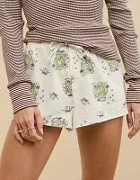 Aerie Disney Off-Duty Flannel Boxer