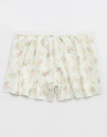 Aerie Off-Duty Satin Flirty Boxer