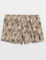 Aerie Off-Duty Satin Flirty Boxer