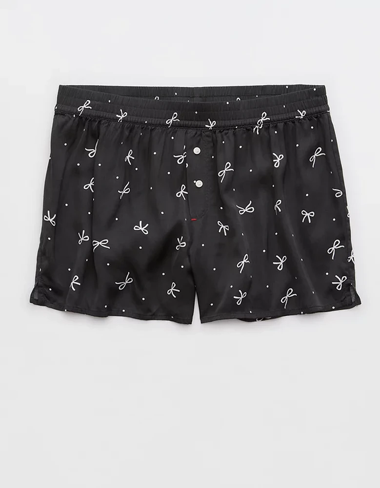 Aerie Off-Duty Satin Boxer