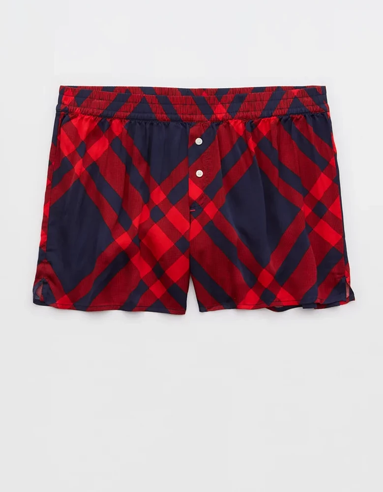 Aerie Off-Duty Satin Boxer