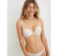 Show Off Plunge Push Up Lace Bra