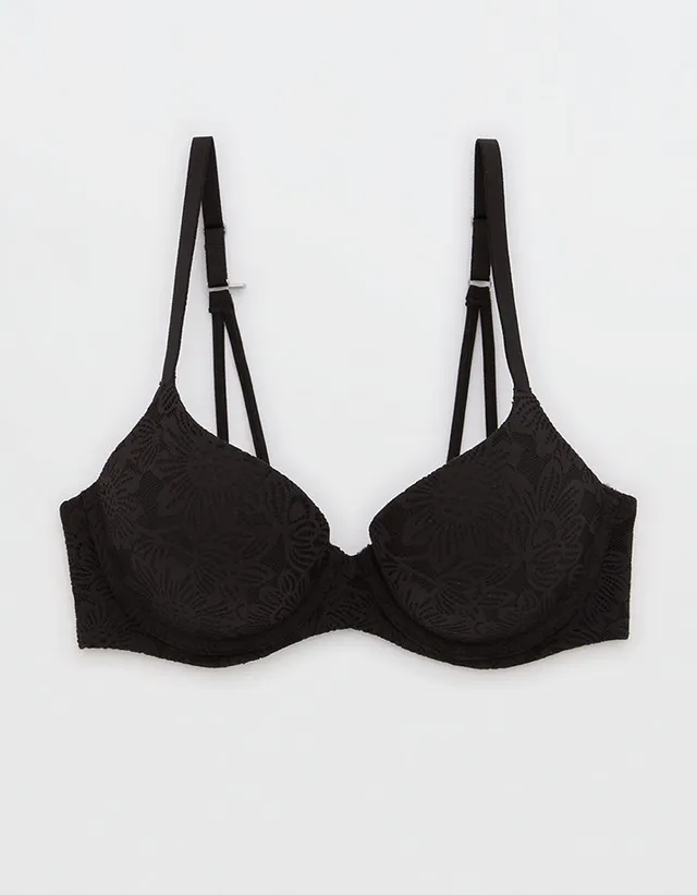 Sunnie Demi Push Up Bloom Lace Strappy Bra