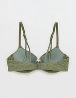 Sunnie Bloom Lace Demi Push Up Bra