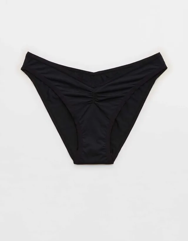 Aerie SMOOTHEZ Microfiber Mesh Bikini Underwear