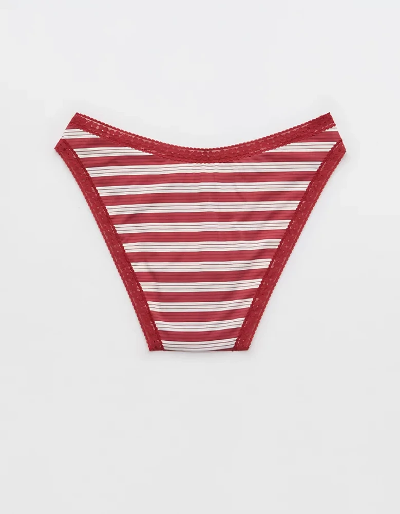 SMOOTHEZ Microfiber Lace Bikini Underwear