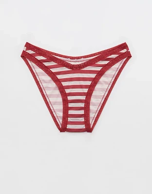 SMOOTHEZ Microfiber Lace Bikini Underwear