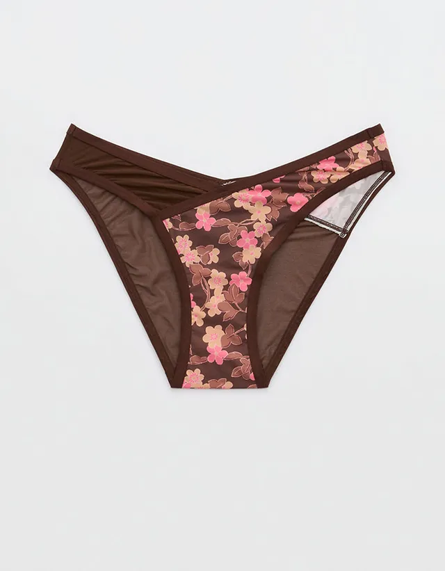 Aerie SMOOTHEZ Everyday Crossover Thong Underwear