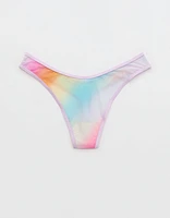 SMOOTHEZ Ombre High Cut Mesh Thong Underwear