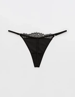 Show Off Shine Lace Thong Underwear