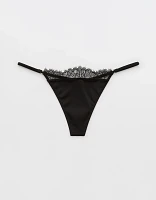 Show Off Shine Lace Thong Underwear